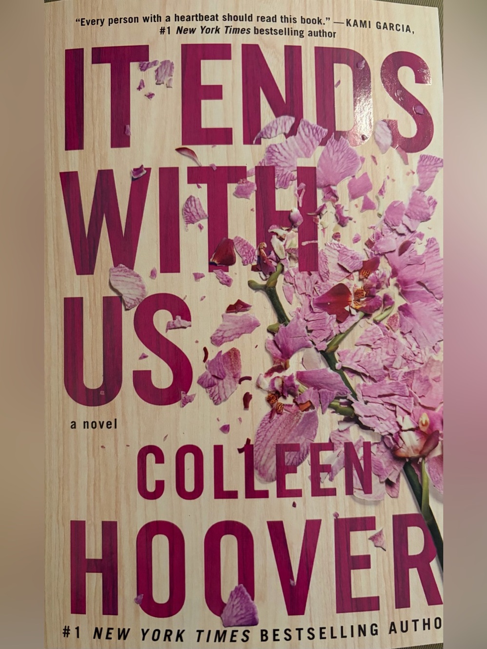 Paperback Book - It Ends With Us by Colleen Hoover
